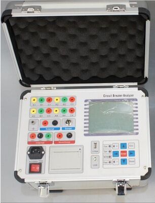 10A Power Test Equipment , Anti Jamming Circuit Breaker Analyzer